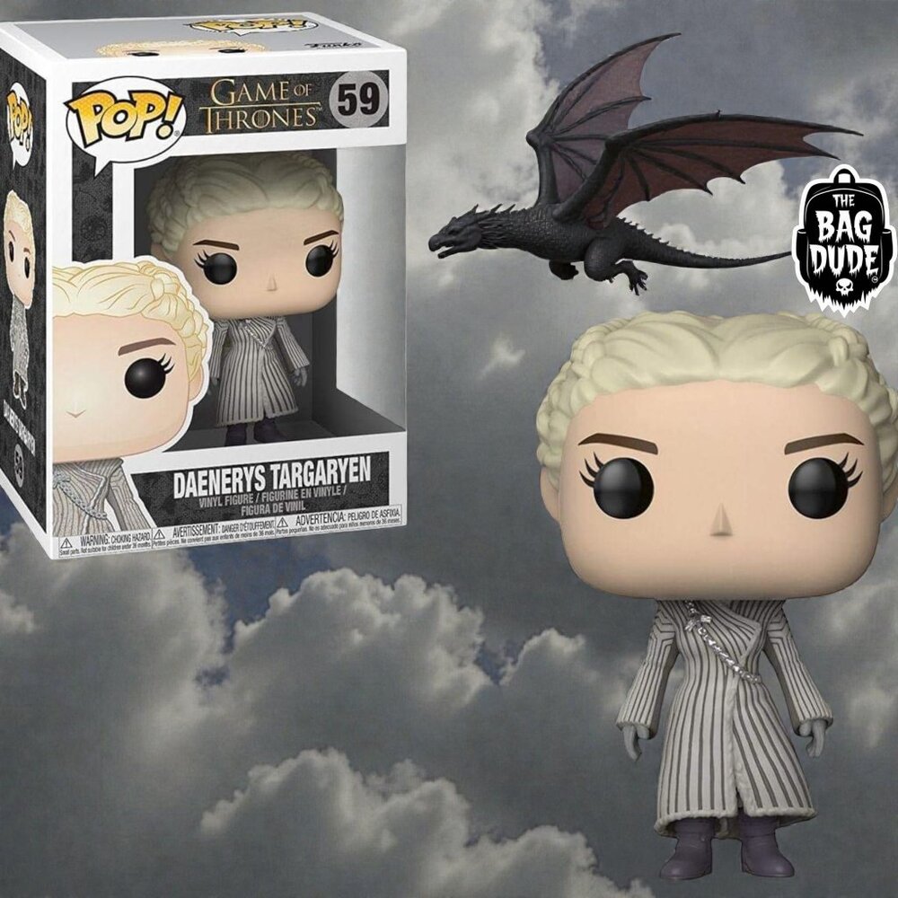 Funko Pop! Game of Thrones Daenerys Targaryen (White Coat) #59 Vinyl Figure